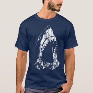 Camiseta Esbozo gráfico de Guay Shark