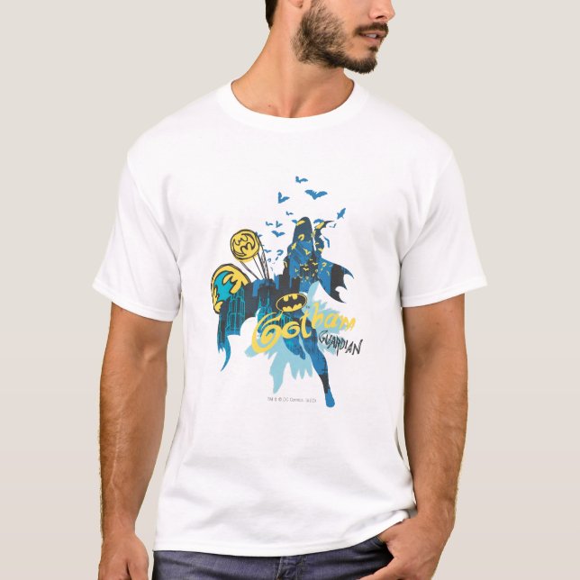 Camiseta Esbozo para portátiles Batman Gotham Guardian (Anverso)