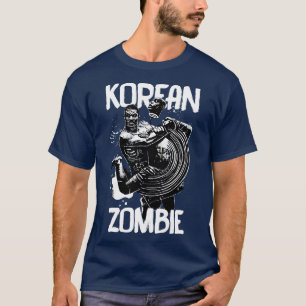 Camiseta Esbozo zombi coreano