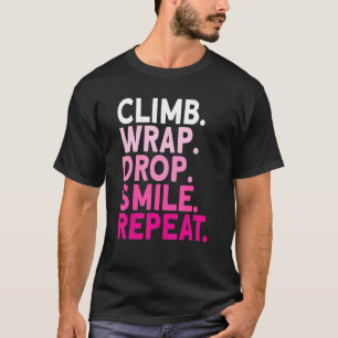 Camiseta Escala Aerialista Warp Gota Sonrisa Repetir Seda A