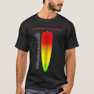 Camiseta Escala de calor de Spicy Scoville