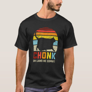 Camiseta Escala de Gato Chonk Meme Gatos Antiguos Memes