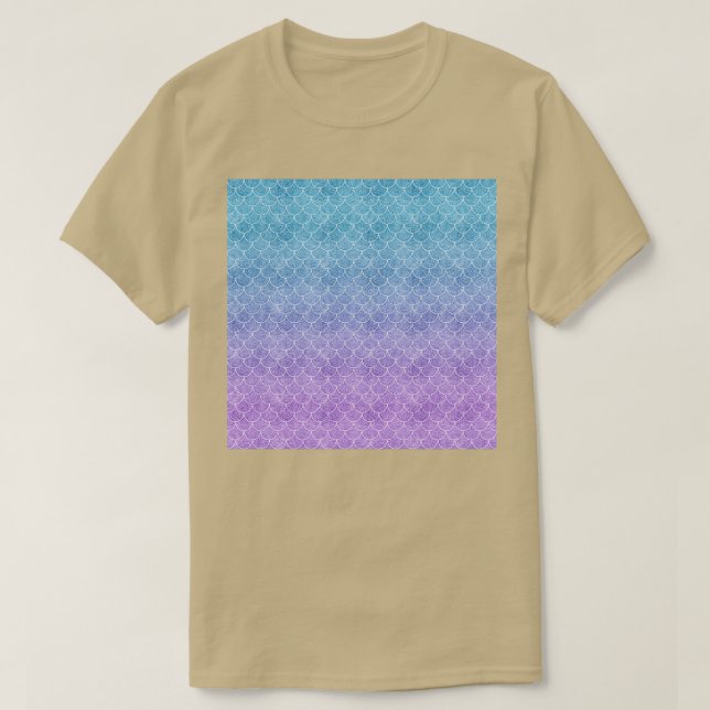 Camiseta Escala de sirenas en el golfo de algodón (Diseño del anverso)