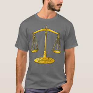 Camiseta Escala Jurídica Escala De Escalas De Abogados De J