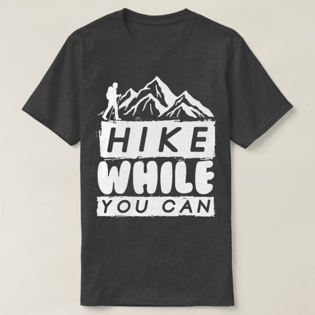 Camiseta Escalada 3 del rock de senderismo (Diseño del anverso)