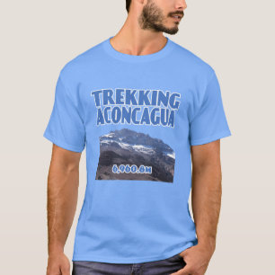 Camiseta Escalada a gran altura de la montaña Aconcagua