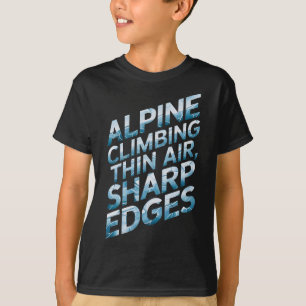 Camiseta Escalada alpina Aire delgado Bordes afilados 