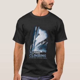 Camiseta Escalada Alpina Sin Líneas Fijas Sin Segundas Opor