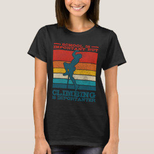 Camiseta Escalada Bouldern Eslogan Vintage Divertido Gif Es