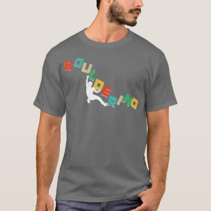 Camiseta Escalada de Boulder de escalada gratuita