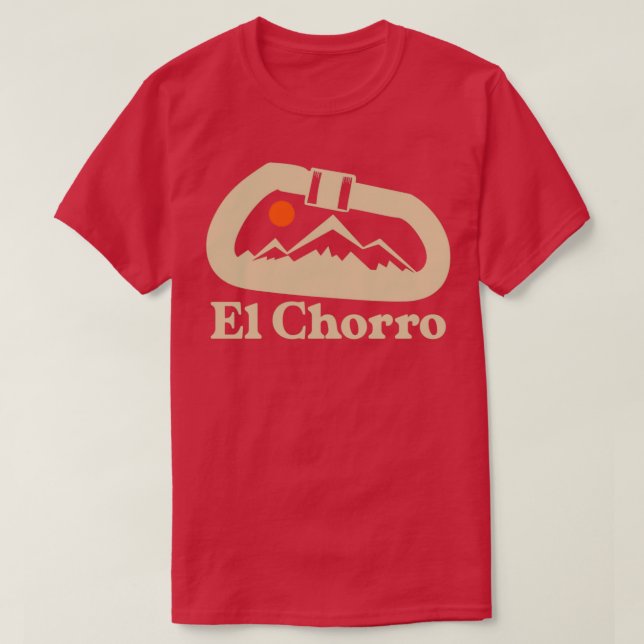 Camiseta Escalada de El Chorro (Diseño del anverso)