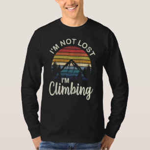 Camiseta Escalada de escalada de montaña de una camioneta r
