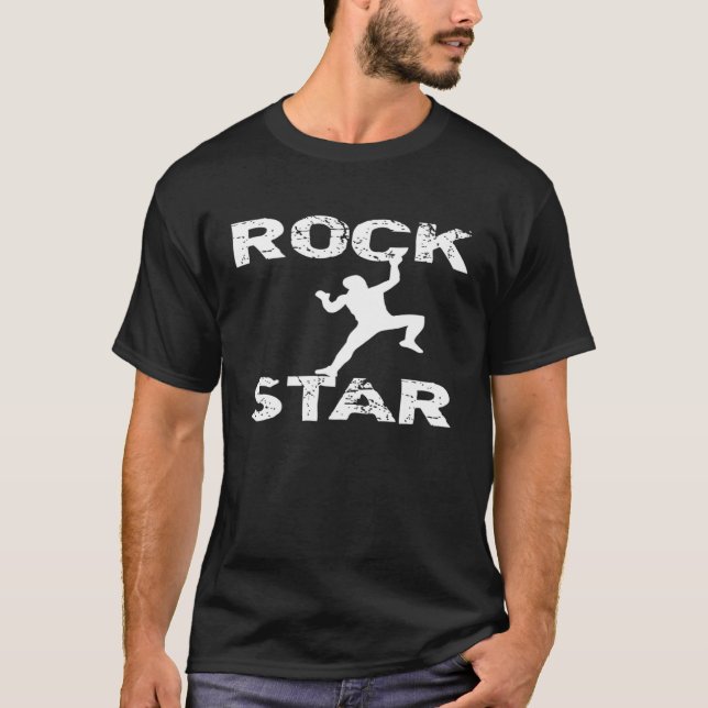 Camiseta Escalada de escaladores de estrellas de rock (Anverso)