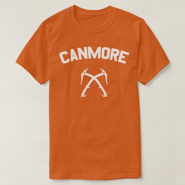 Camiseta Escalada de hielo de Canmore (Diseño del anverso)