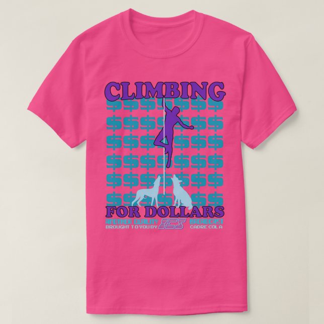 Camiseta Escalada de ICS por dólares (Diseño del anverso)