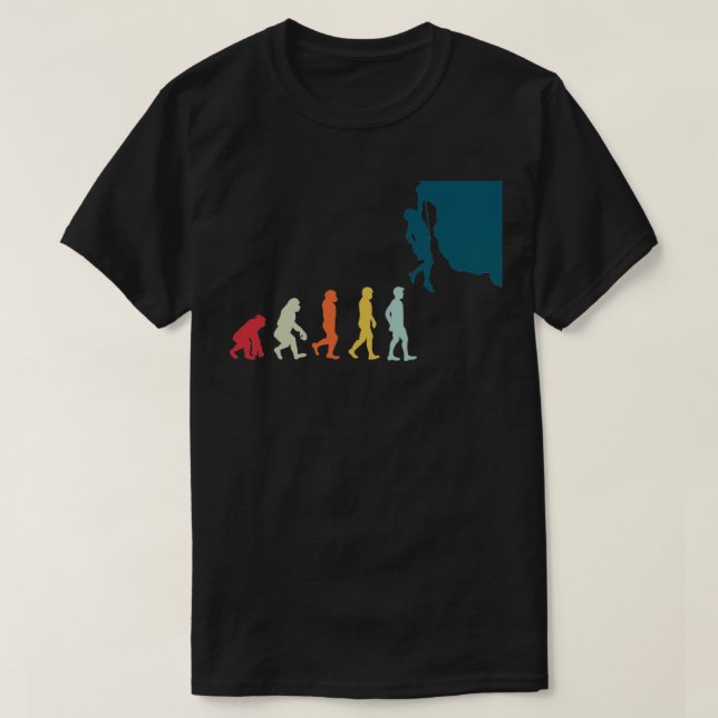 Camiseta Escalada de la evolución (Diseño del anverso)