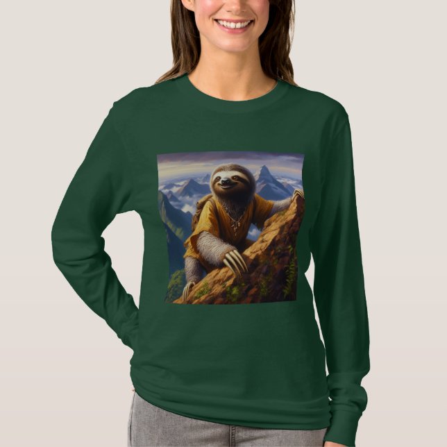 Camiseta Escalada de Montaña Sloth (Anverso)