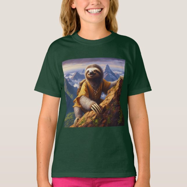 Camiseta Escalada de Montaña Sloth (Anverso)