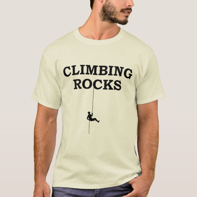Camiseta Escalada de rocas (Anverso)