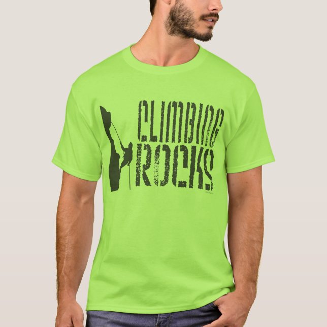 Camiseta Escalada de rocas (Anverso)