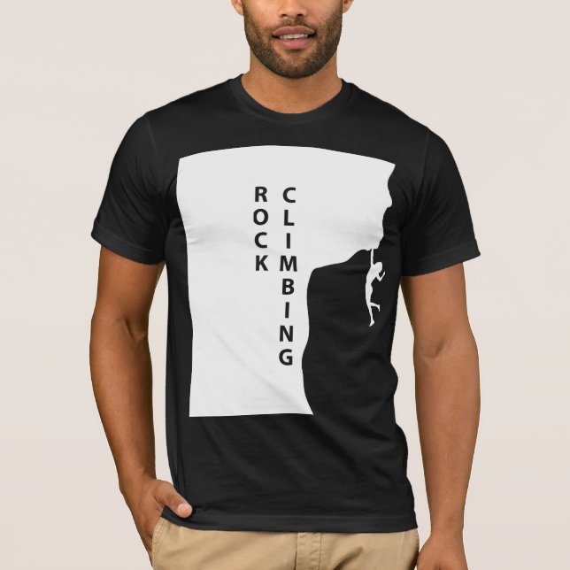 Camiseta Escalada de rocas (Anverso)