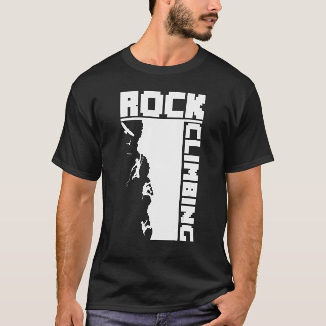 Camiseta Escalada de rock (Anverso)