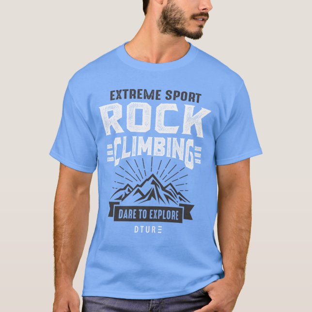 Camiseta Escalada de rock (Anverso)