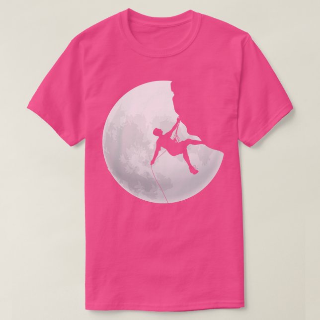 Camiseta Escalada de rock de escalada de montaña Climber Mo (Diseño del anverso)