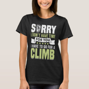 Camiseta Escalada de rock de montaña 1