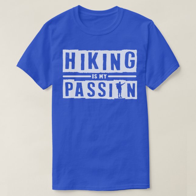 Camiseta Escalada de rock de senderismo 2 (Diseño del anverso)