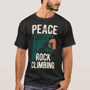 Camiseta Escalada de rock divertida