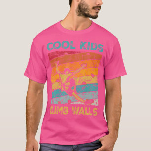 Camiseta Escalada de rock Extreme Sport para niños Guay
