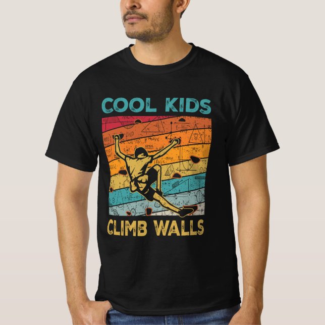 Camiseta Escalada de rock Extreme Sport para niños Guay (Anverso)
