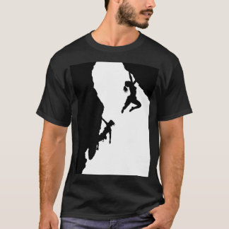 Camiseta escalada de rock femenino Gráfico