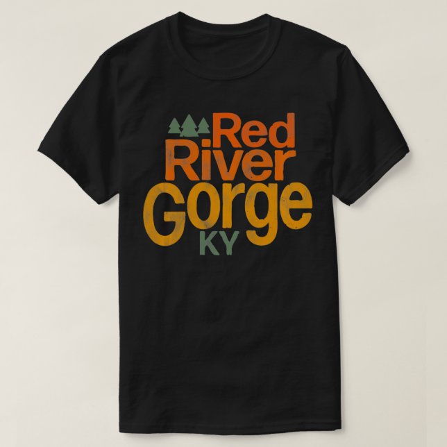 Camiseta Escalada de rock para alpinistas del Río Rojo y se (Diseño del anverso)