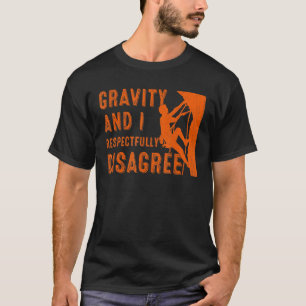 Camiseta Escalada De Rock Para Hombres Atletas Boulderer