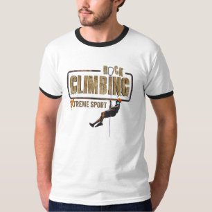 Camiseta Escalada de rock   Ringer Men