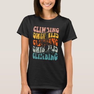 Camiseta Escalada de Vintage Escala Escala Niños Niños