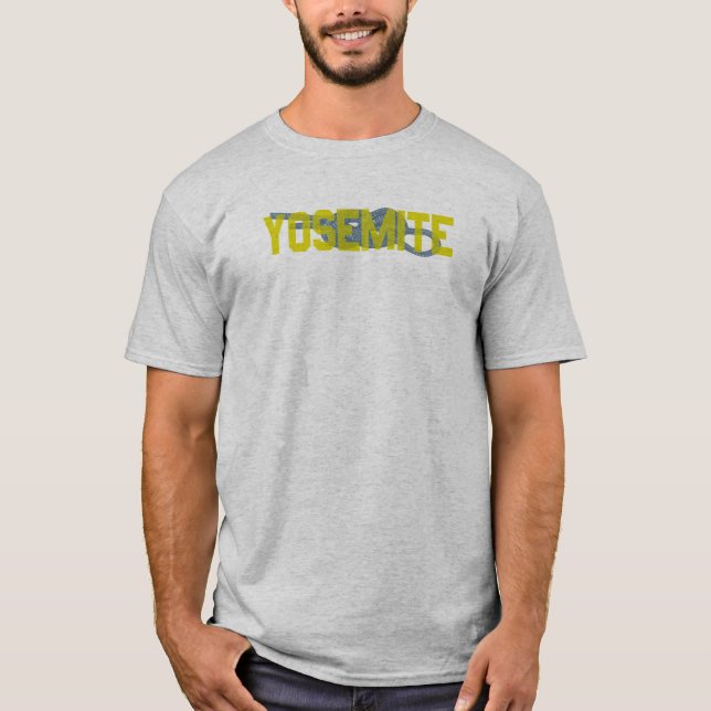 Camiseta Escalada de Yosemite Figura 8 (Anverso)