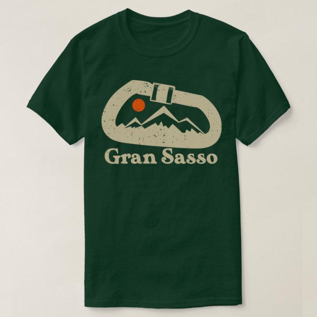 Camiseta Escalada del Gran Sasso (Diseño del anverso)