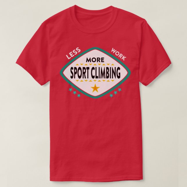 Camiseta Escalada deportiva 2 (Diseño del anverso)