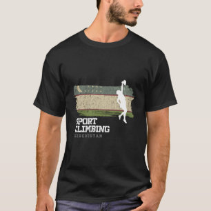 Camiseta Escalada deportiva en Uzbekistán escalada a pedazo
