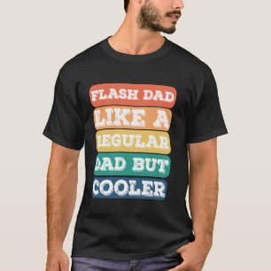 Camiseta Escalada en bloque relámpago papá como un escalado