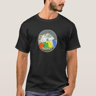 Camiseta Escalada en la montaña Sagarmatha del Monte Everes