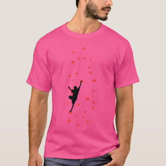 Camiseta Escalada en pared roca Bouldering Escalador Deport