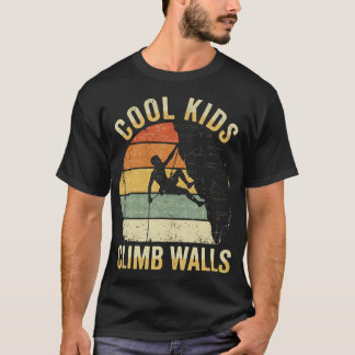 Camiseta Escalada en Paredes Geniales Deporte Extremo Escal