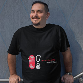 Camiseta Escalada en roca: aventura por encima, confort por