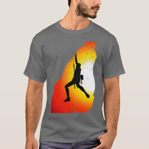 Camiseta Escalada en roca con chispas de regalo de verano