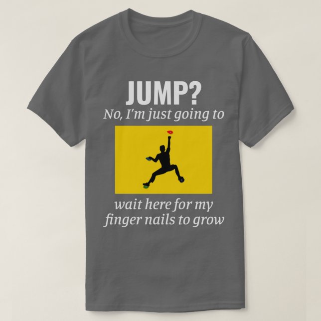Camiseta Escalada en roca con piedras en pared interior Esc (Diseño del anverso)