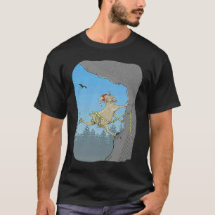 Camiseta Escalada en roca de cabra